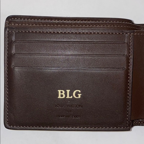 Louis Vuitton Brown Leather Wallet - Picture 5 of 6